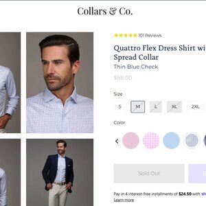 Men’s Collars & Co Button-Down Shirts